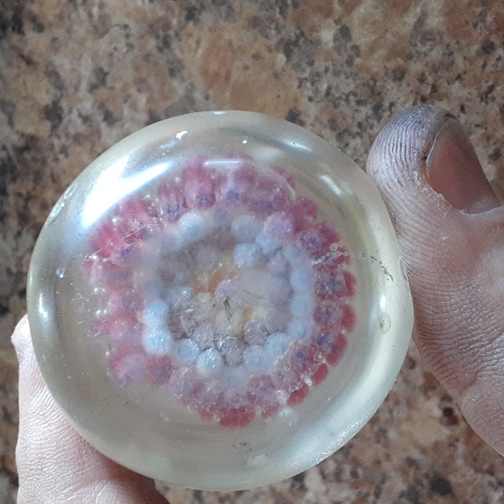 Small Murano(made In Italy) Paperweight - Picture 4 of 6